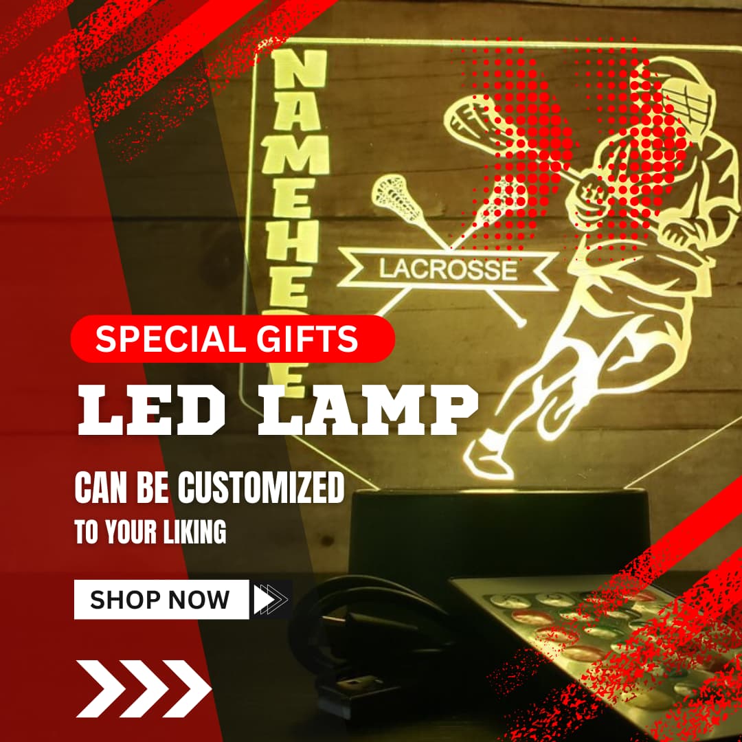 Lacrosse Gifts Store Personalized Led Lamps - Lacrosse Gifts Store
