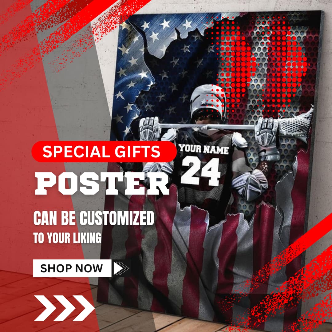 Lacrosse Gifts Store Personalized Posters