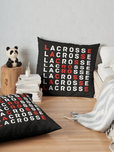 Lacrosse Player, Coach, Team Gift Throw Pillow Official Lacrosse Merch